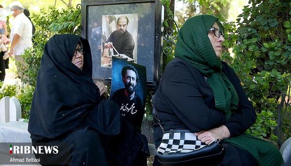 عکس بازیگر فوت شده حسام محمودی