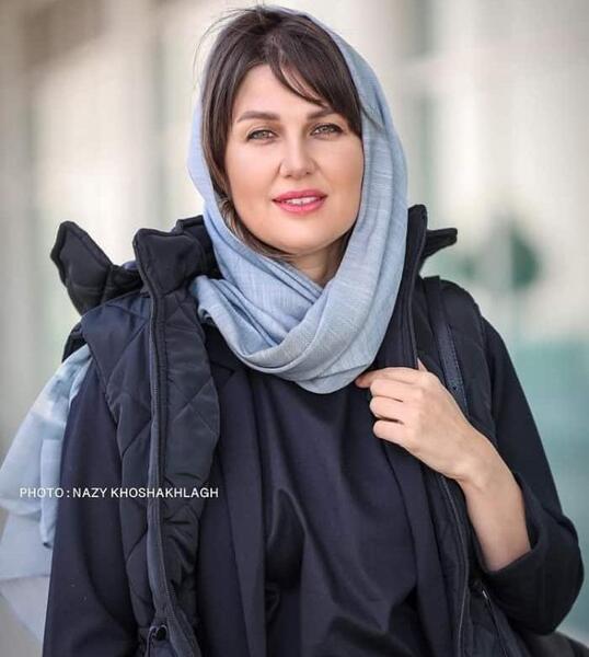 عکس بازیگر زن ایرانی چشم رنگی