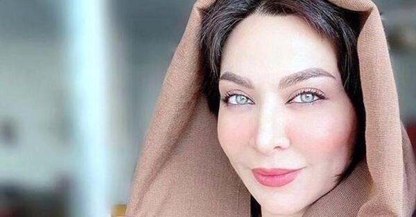 عکس بازیگر زن ایرانی چشم رنگی
