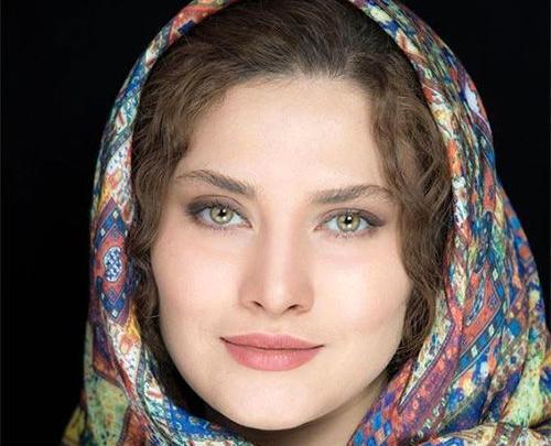 عکس بازیگر زن ایرانی چشم رنگی