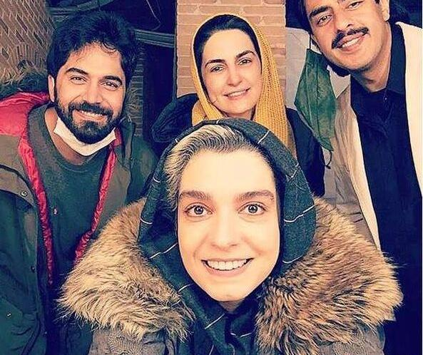 عکس بازیگر پاشا رستمی و همسرش