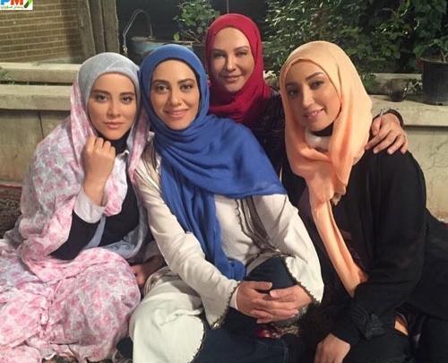 عکس بازیگر آشا محرابی و همسرش