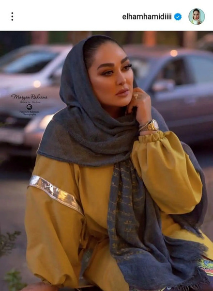 جدیدترین عکس الهام حمیدی بازیگر