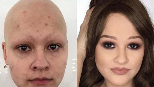 عکس قبل و بعد ارایش زنان