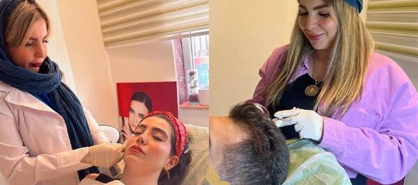 عکس های قبل و بعد مزوتراپی صورت