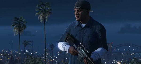عکس واقعی فرانکلین در gta v