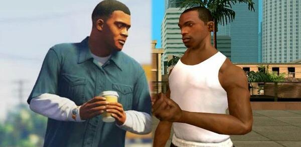 عکس واقعی فرانکلین در gta v