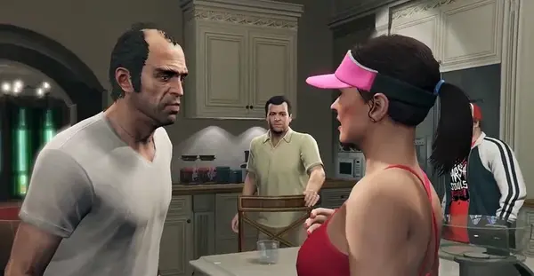 عکس واقعی ترول در gta v