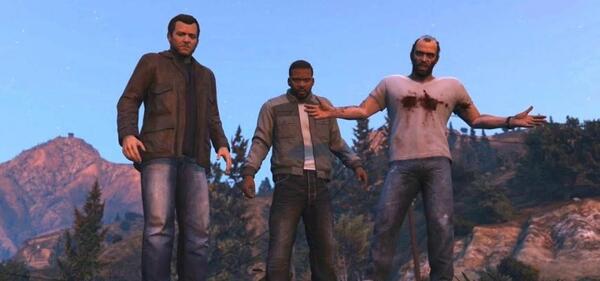 عکس واقعی ترول در gta v