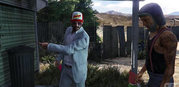 عکس واقعی ترول در gta v