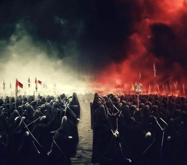 عکس واقعی امام حسین با هوش مصنوعی