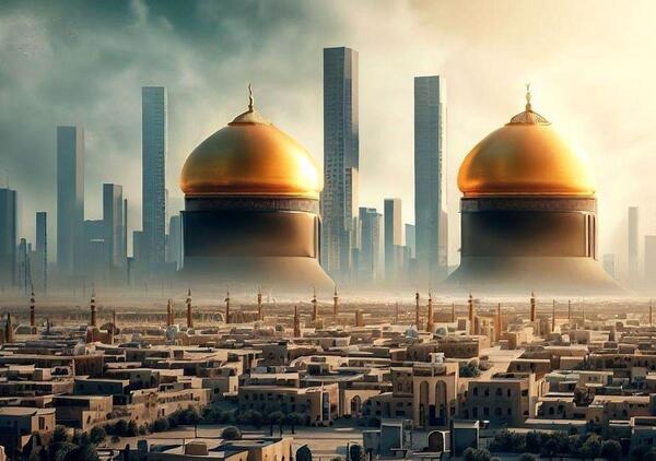 عکس واقعی امام حسین با هوش مصنوعی