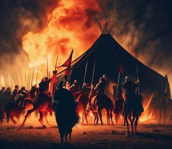عکس واقعی امام حسین با هوش مصنوعی