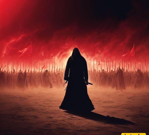 عکس واقعی امام حسین با هوش مصنوعی