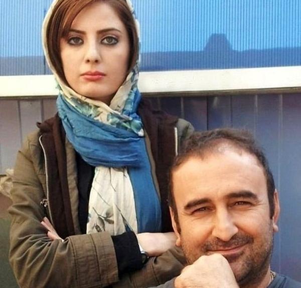 عکس واقعی نقی با زنش
