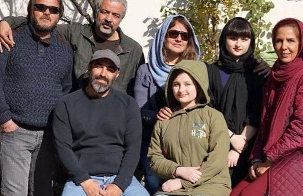 عکس واقعی نقی با زنش