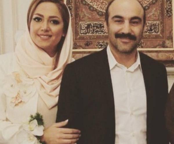 عکس واقعی نقی با زنش