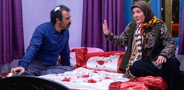 عکس واقعی نقی با زنش