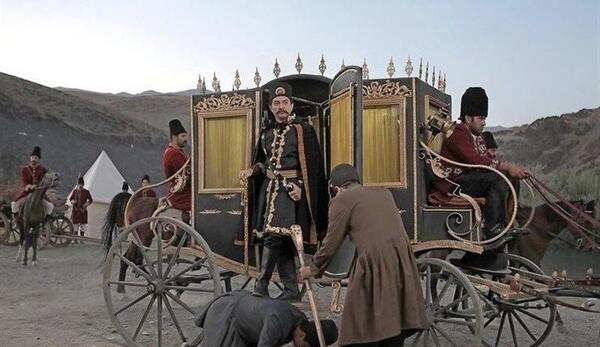 عکس واقعی ناصرالدین شاه در فیلم جیران