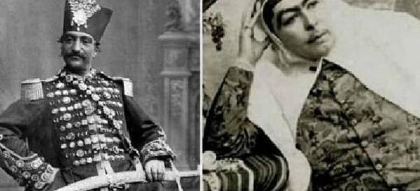 عکس واقعی ناصرالدین شاه در فیلم جیران