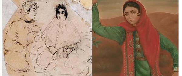 عکس واقعی ناصرالدین شاه در فیلم جیران