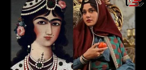 عکس واقعی همسران ناصرالدین شاه