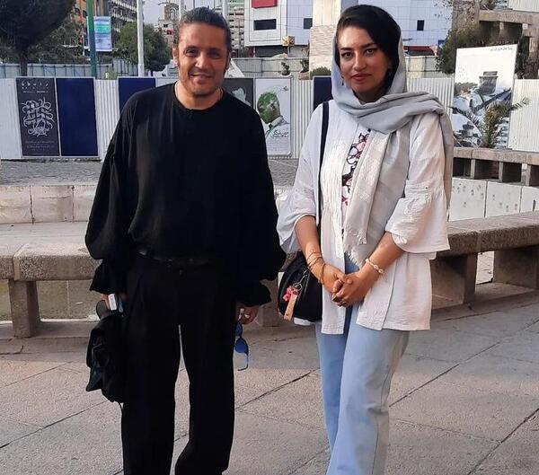 عکس واقعی کیانوش در فیلم باران