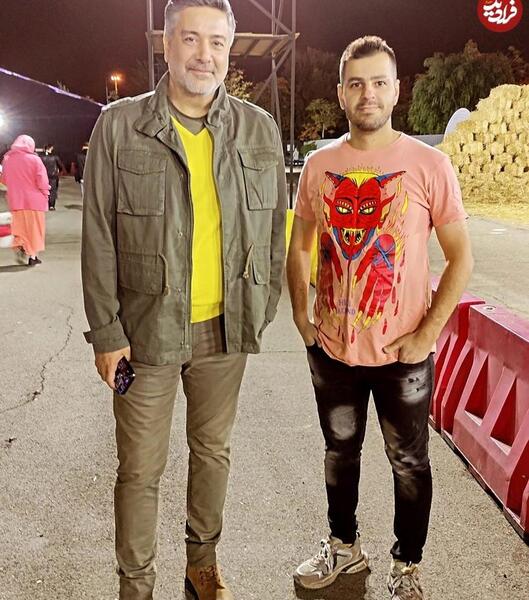 عکس واقعی طاها در سریال آوای باران