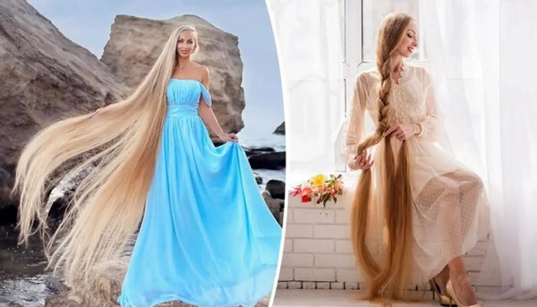 عکس موهای واقعی راپونزل