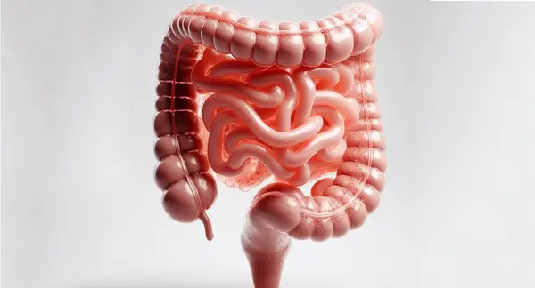 عکس روده ی واقعی انسان