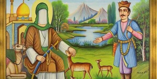 عکس چهره ی واقعی امام رضا