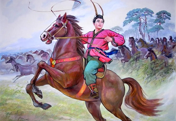 مقبره عکس واقعی پادشاه جومونگ