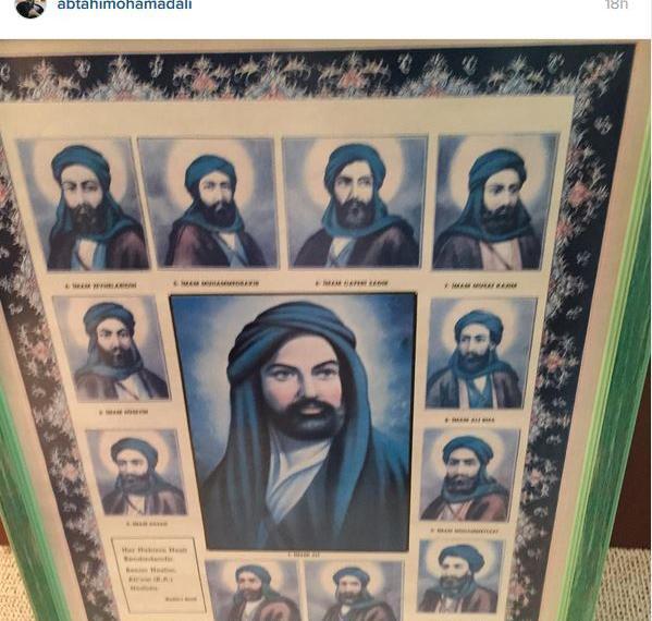چهره عکس واقعی 12 امام