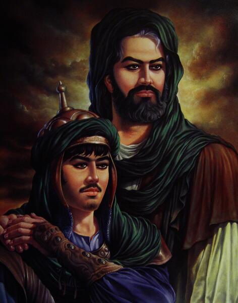 چهره عکس واقعی 12 امام
