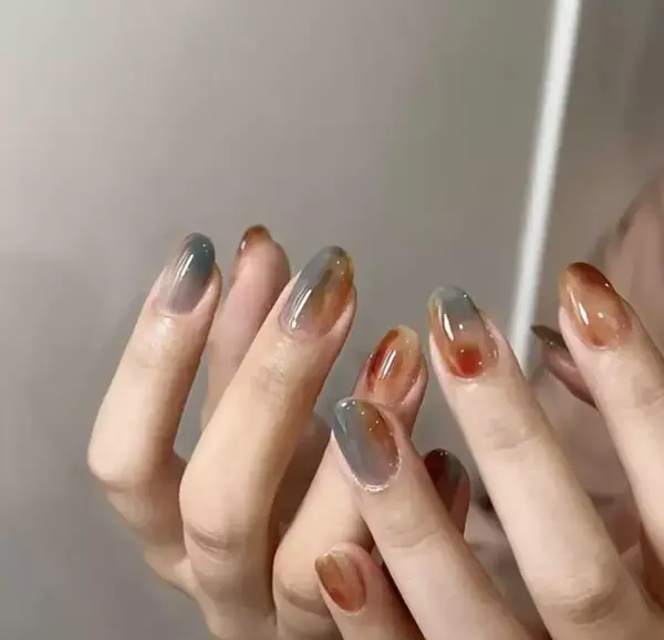 عکس طرح ناخن انیمه ای