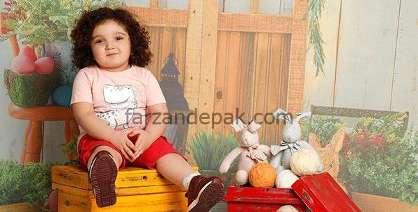 عکس پسر بچه در حال دویدن