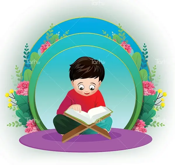 عکس پسر بچه در حال نماز