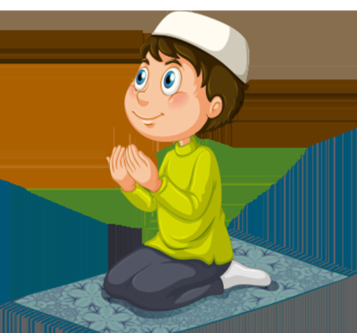 عکس پسر بچه در حال نماز