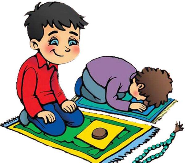 عکس دختر و پسر در حال نماز
