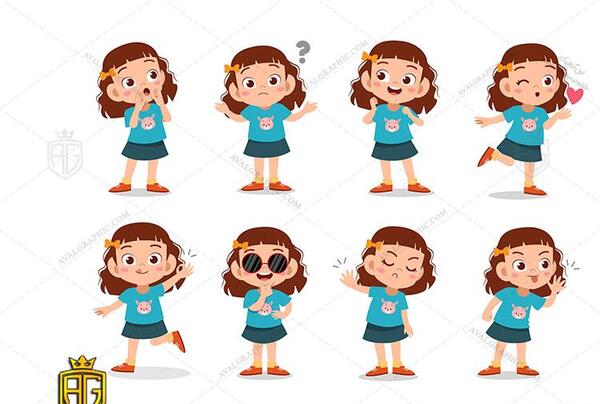 عکس کارتونی پسر در حال فکر