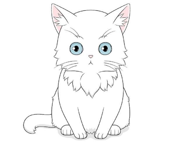 عکس انیمه ی گربه ای
