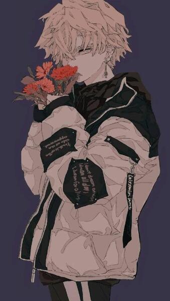 عکس انیمه ناراحت پسر