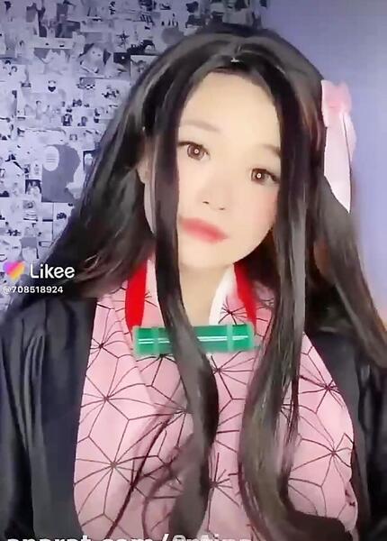 عکس انیمه نزوکو کیوت