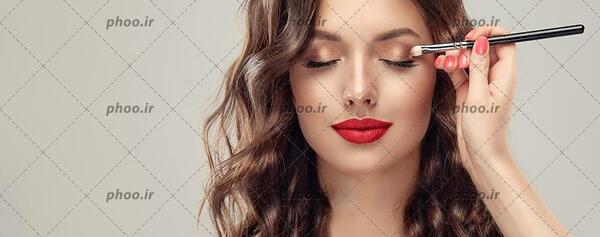 عکس فانتزی دختر درحال ارایش