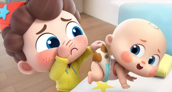 عکس انیمه بچه کوچولو