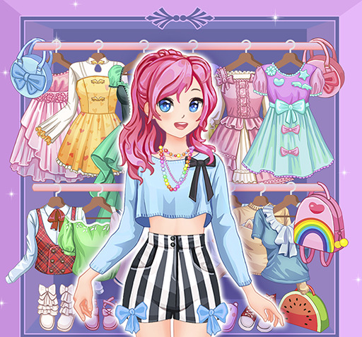 عکس دختر انیمه ای کاوایی