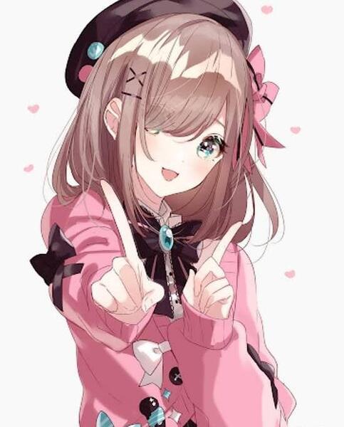 عکس انیمه کیوت دخترانه فانتزی