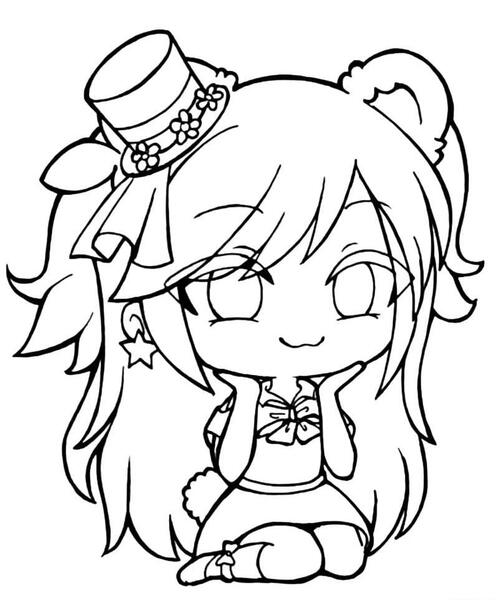عکس انیمه سیاه سفید کیوت