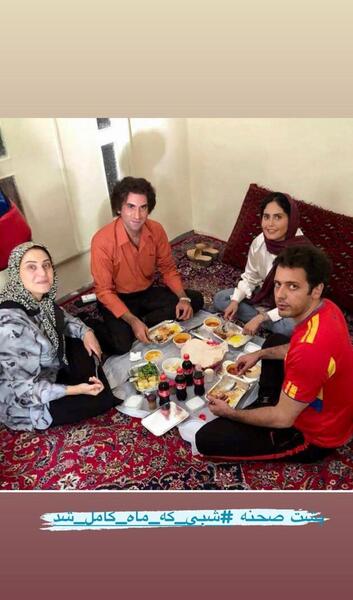 عکس بازیگران فیلم شبی که ماه کامل شد
