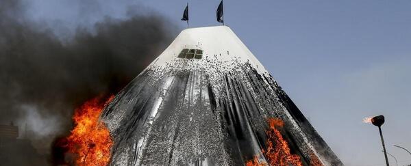 عکس خیمه ها در روز عاشورا